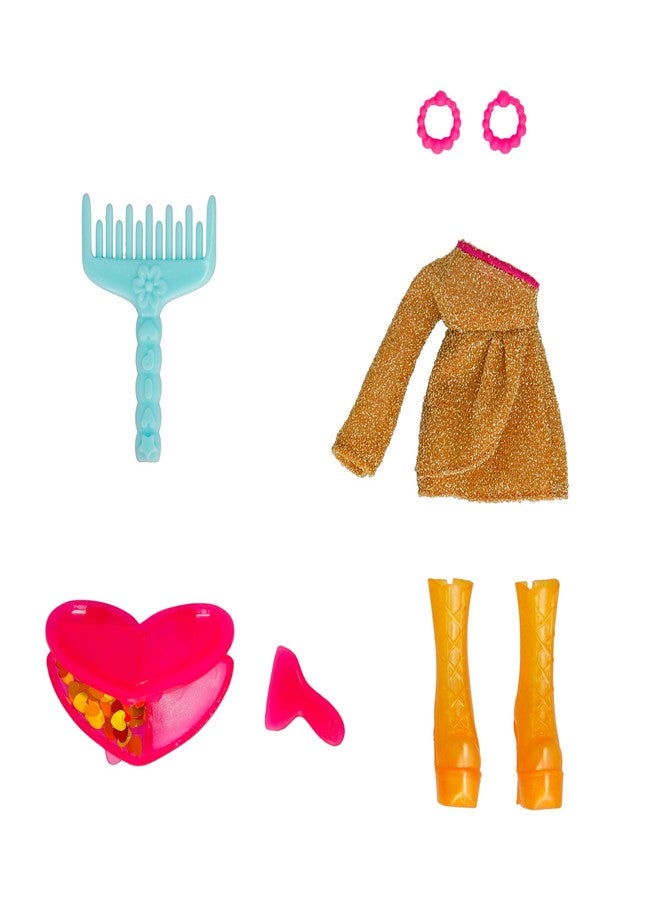 IMC Toys VIP Girls Hair Makeover Quinn Fashion Doll with 11" Colorful Long Styling Hair and 5 Accessories Fashion Toy, Girls and Boys Ages 5 and Up, 10 Inch Doll - Image 2